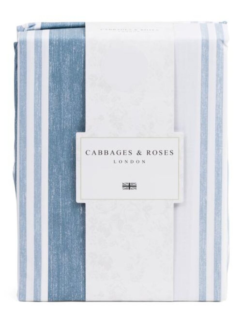 CABBAGES & ROSES 200tc Cotton Percale Striped Sheet Set